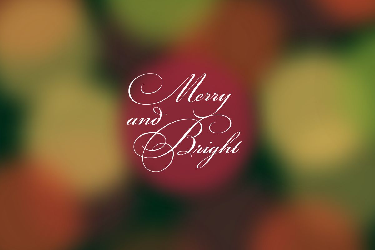 merry and bright